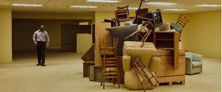 Still from the movie Backrooms
