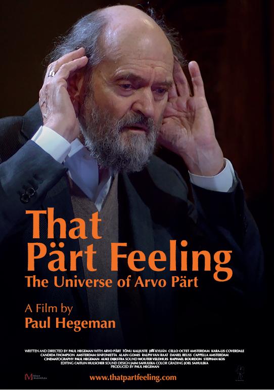 That Part Feeling—The Universe of Arvo Pärt